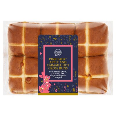 Crafted Collection Caramel Apple Hot Cross Buns PnP
