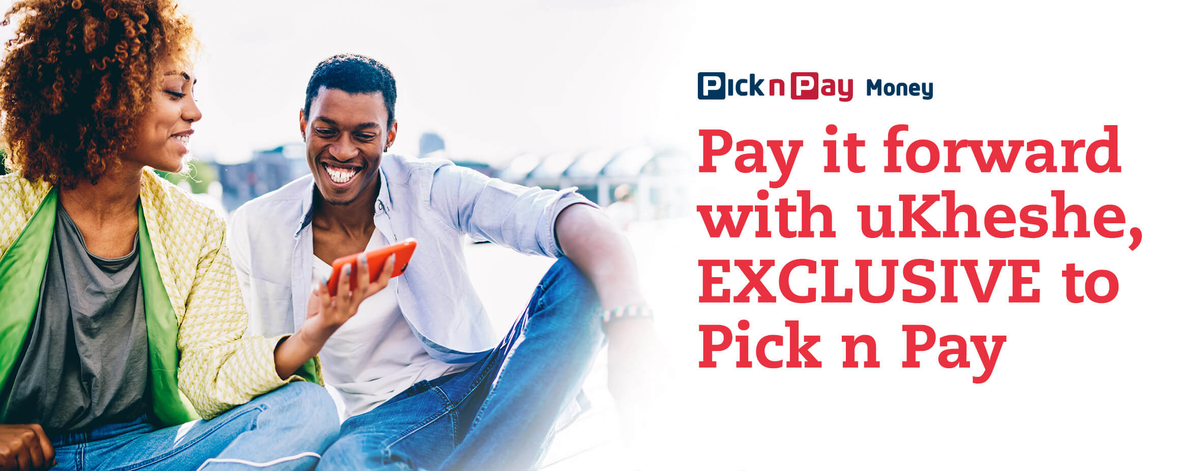 Pay it forward with uKheshe, exclusive to Pick n Pay