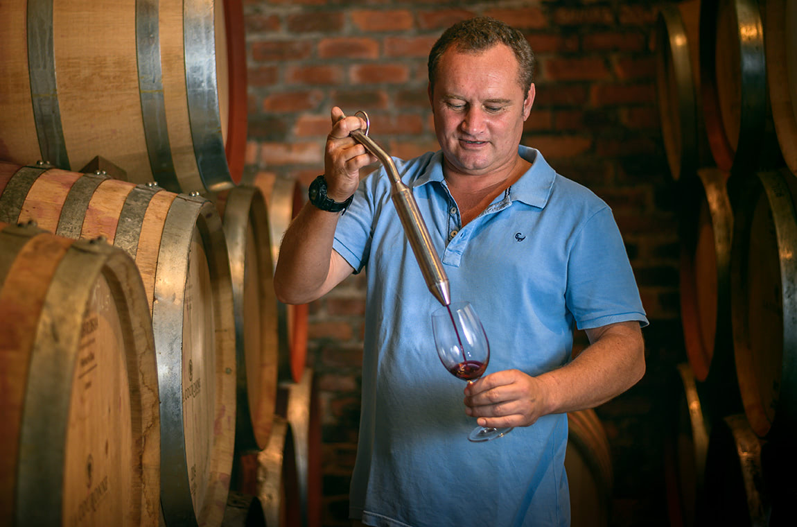 Six of our first-class wines