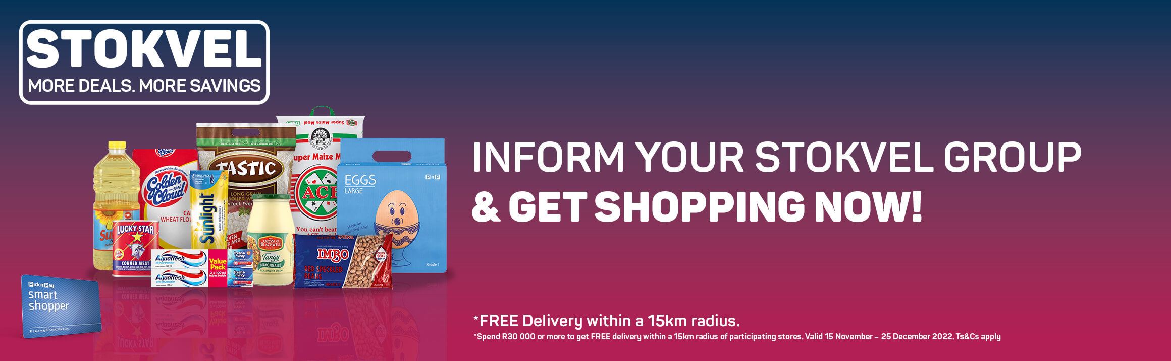 Make the most of your Stokvel savings Pick n Pay Stokvel Pick n Pay