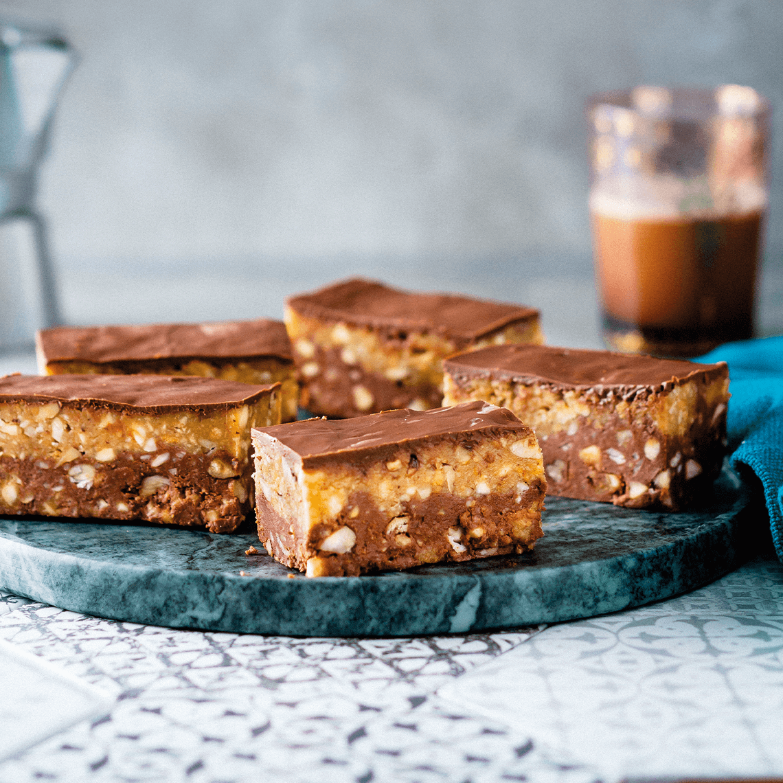 Nobake nutty chocolate bars Recipes Pick n Pay