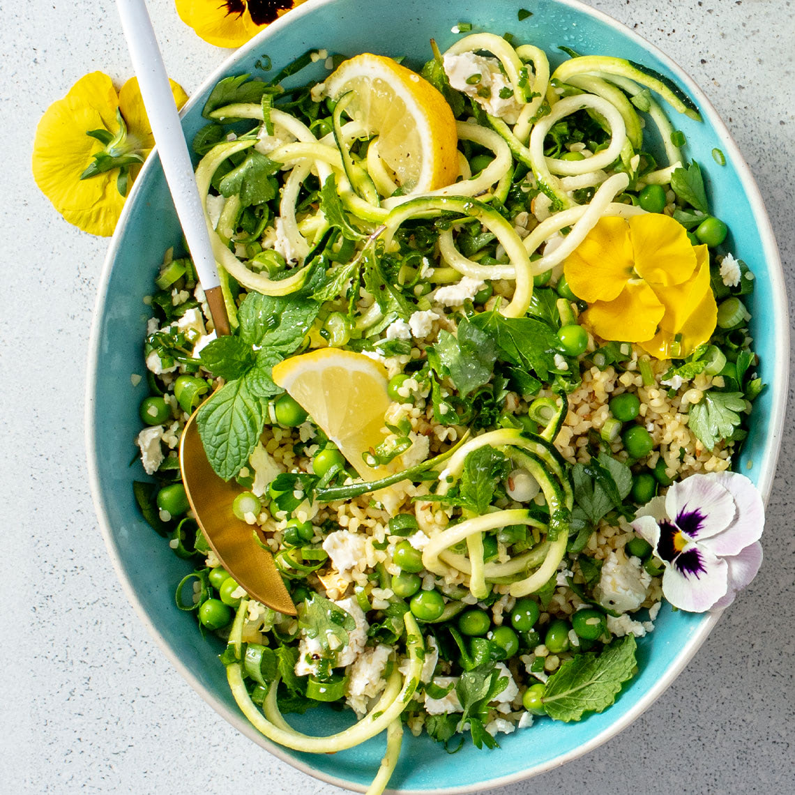 Green grain bowl