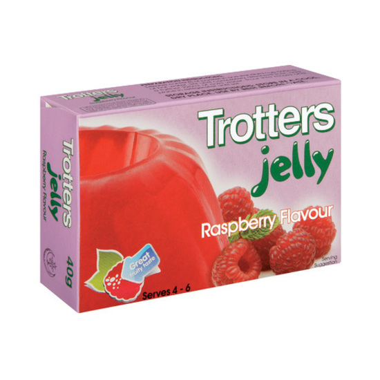 Trotters Jelly Raspberry 40g x 6 | PnP