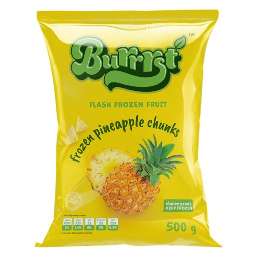 Burrrst Frozen Pineapple 500g Smart Price Specials PnP Home