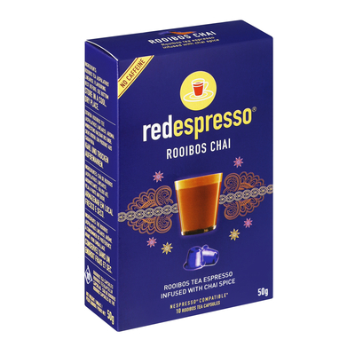 Red Espresso Rooibos Chai Capsules 10 Pack | PnP