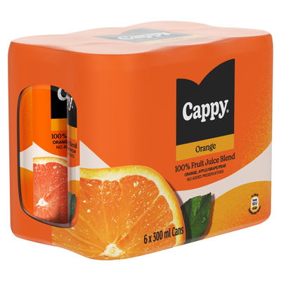 Cappy Orange Fruit Juice 6 x 300ml | PnP