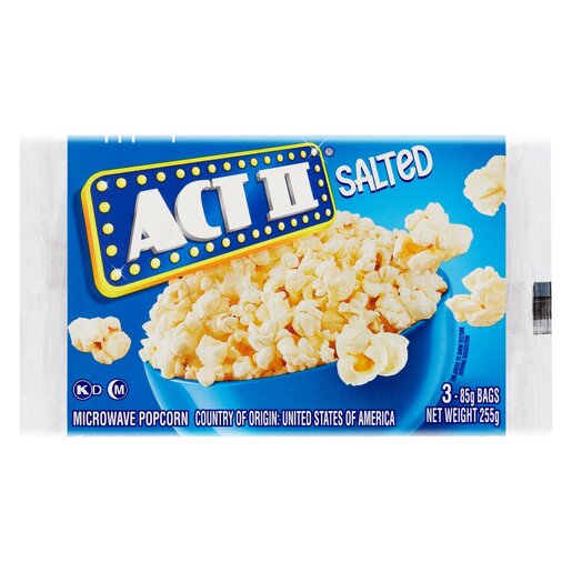 Act II Microwave Popcorn Salted 85g | PnP