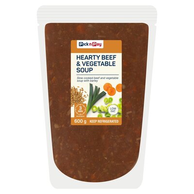 PnP Hearty Beef & Vegetable Soup 600g