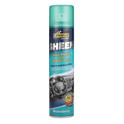 Shield Sheen Vinyl & Rubber Strawberry 300ml
