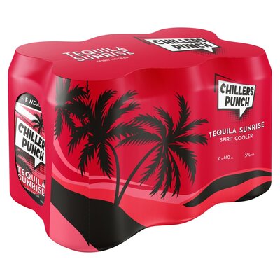 Chillers Punch Ice Citrus Twist 6 X 440ml PnP