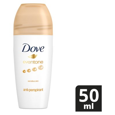Dove Even Tone Sensitive Antiperspirant Roll On Deodorant 50ml