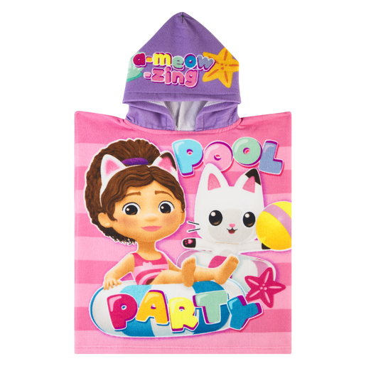 Gabby's Dollhouse Hooded Towel