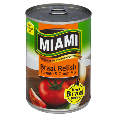 Miami Tomato & Onion Braai Relish 410g | PnP