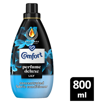 Comfort Perfume Deluxe Lily Laundry Fabric Softener 800ml