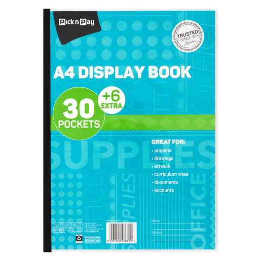 PnP Display Book A4 30 + 6 Pocket | Smart Price Specials | PnP Home