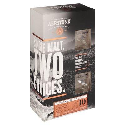 Aerstone 10 Year Old Land Cask Single Malt Scotch Whisky Bottle 750ml ...