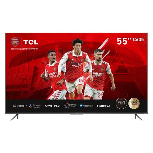 TCL 55 Inch Qled Uhd Google Tv 55c635 | PnP