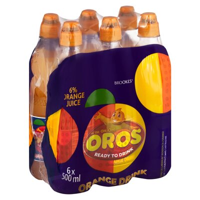 Oros Ready to Drink Orange 500ml x 6 | PnP