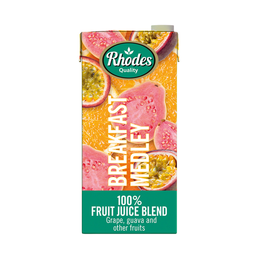 RHODES 100% FRUIT JUICE BREAKFAST MED 1L x 6 | PnP