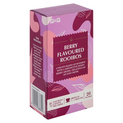 PnP Berry Flavoured Rooibos 20 Pack | PnP