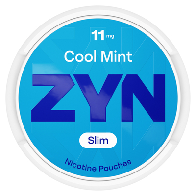 Zyn Cool Mint Ice Slim 13.5mg Nicotine Pouches | PnP