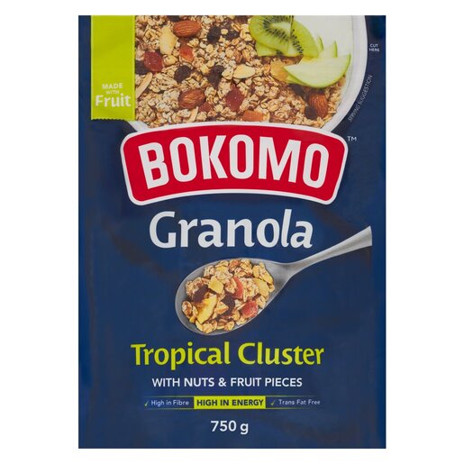 Nature's Source Tropical Cluster Muesli 750g PnP