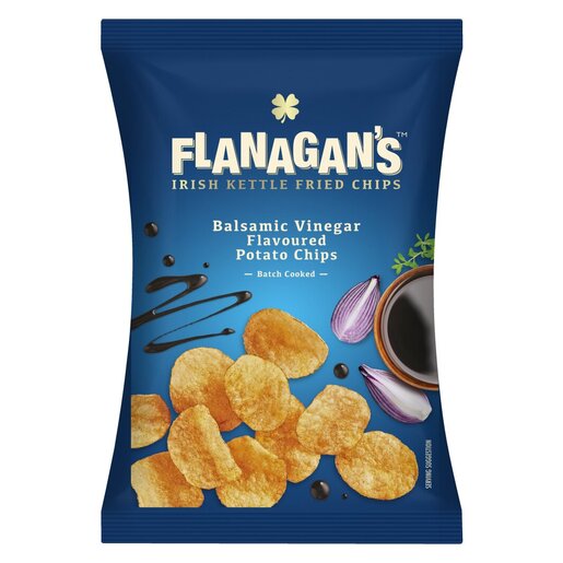 Flanagan's Moreish Irish Maggilly's Balsamic Vinegar Flavoured Kettle