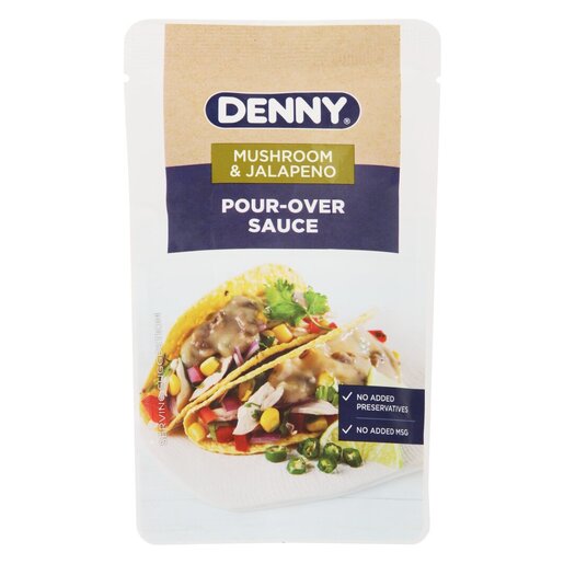 Denny Mushroom & Jalapeno Pour Over Sauce 200g PnP
