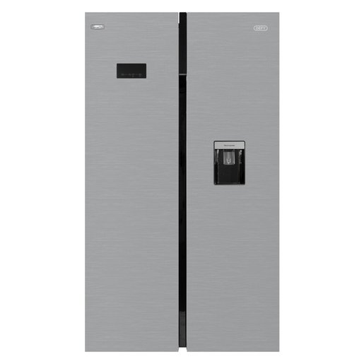DEFY 614L Stainless Steel Naturelight Side By Side Fridge DFF463