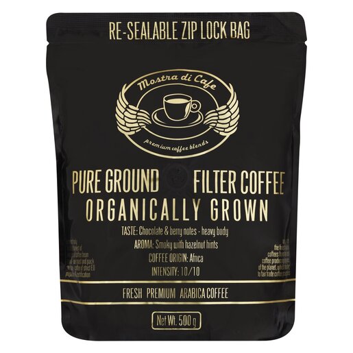 Mostra Di Cafe Organic Ground Coffee PnP