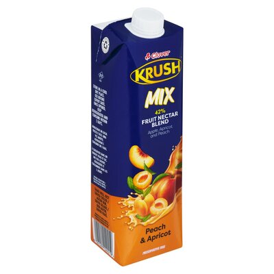 Krush UHT Apricot & Peach Fruit Juice Blend 1L | PnP