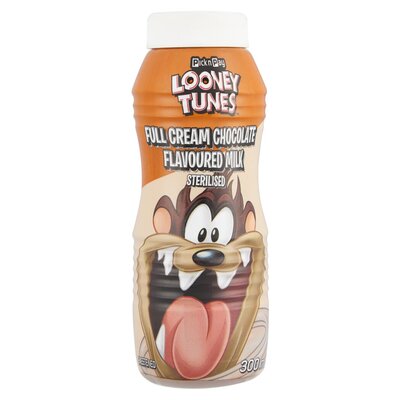 PnP Looney Tunes Full Cream Chocolate Flavoured Milk 300ml