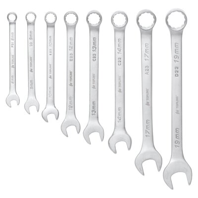 TOPLINE Spanner 8 Piece Set