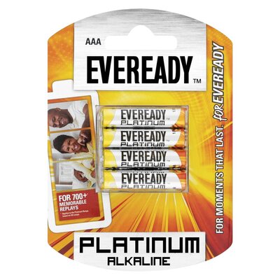 Eveready Power Pl Silver AAA 4 Pack main image 1