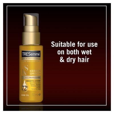 Keratin smooth shop shine oil