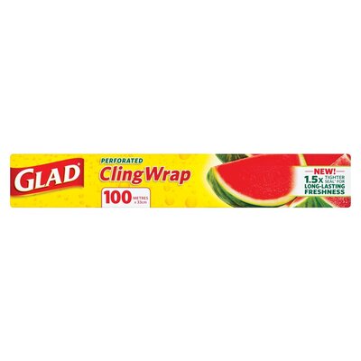 Glad Cling Wrap Perforated 100m x 330mm 100s | PnP