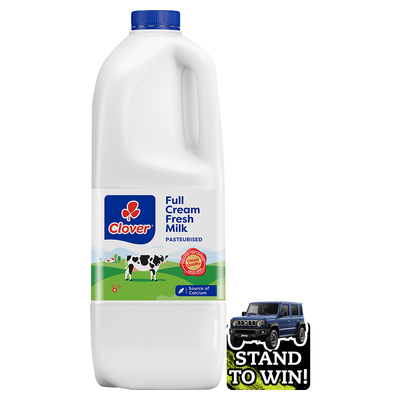 Clover Full Cream Milk Fresh 2L