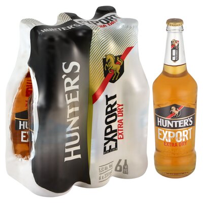 Hunters Gold Cider Can 6 X 440ml PnP