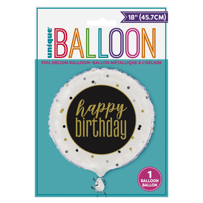 G&D Happy Birthday Foil Balloon 18 Inch | Smart Price Specials