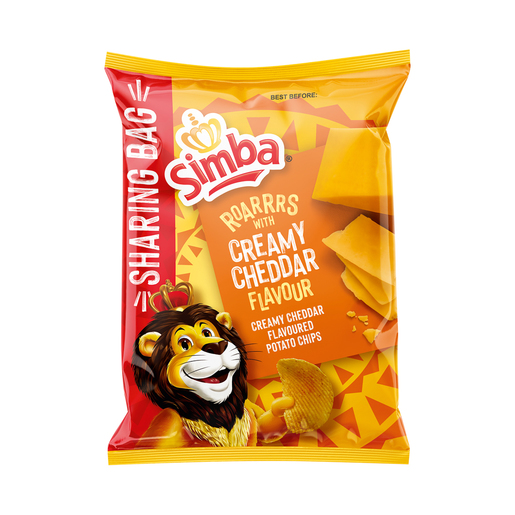 SIMBA CHIPS CREAMY CHEDDAR 220GR PnP