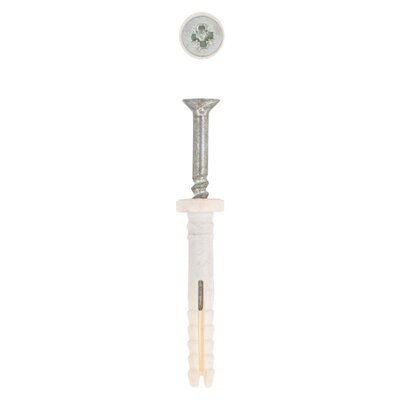 Eureka Nail-In White Rimmed 5 x 35mm 25 Pack | PnP