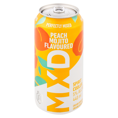 Redd's MXD Peach Mojito Flavoured Spirit Cooler 440ml | PnP