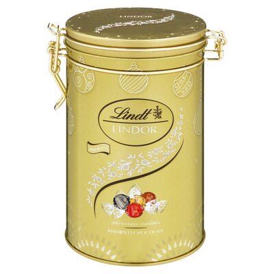 Lindor Assorted Chocolate Truffle In A Clasp Tin 300g | PnP