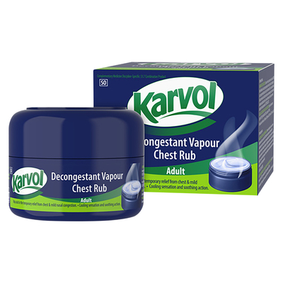 Karvol Adult Decongestant Vapour Chest Rub 50g | PnP