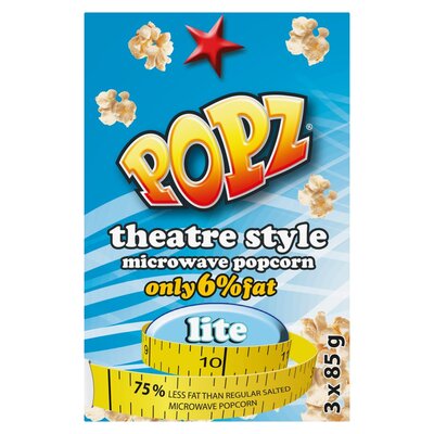 Popz Microwave Popcorn Salted 85g 3 Pack | PnP