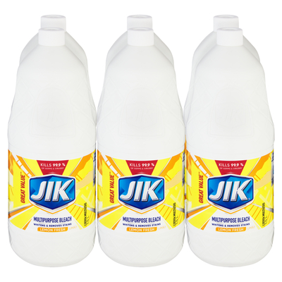 Jik Lemon Fresh Bleach 6 x 1.5L | PnP