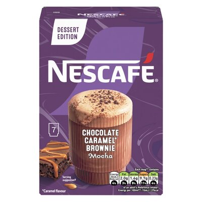 Nescafe Chocolate Caramel Brownie Mocha 7 Pack