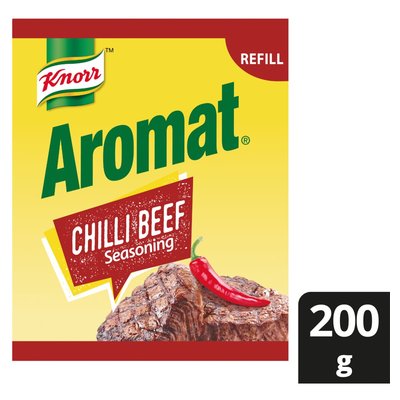 Knorr Aromat Chilli Beef Seasoning Trio Refill Pack 200g
