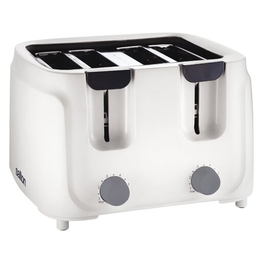 Buy Cookworks Long Slot 4 Slice Toaster - White, Toasters