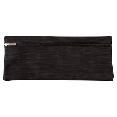 Kenzel Assorted Zip Pencil Bag Plain Pu 33cm | Smart Price